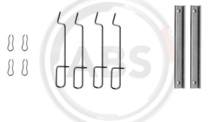 Set accesorii, placute frana punte fata (1151Q ABS) PEUGEOT,RENAULT