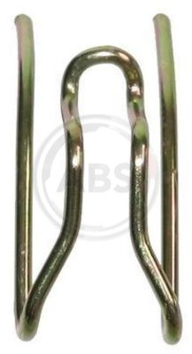 Set accesorii, placute frana punte fata (1152Q ABS) MERCEDES-BENZ