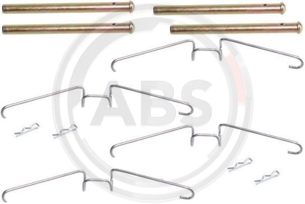 Set accesorii, placute frana punte fata (1155Q ABS) DAIMLER,JAGUAR,RENAULT