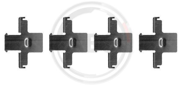 Set accesorii, placute frana punte fata (1157Q ABS) NISSAN