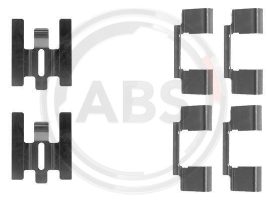 Set accesorii, placute frana punte fata (1160Q ABS) VOLVO