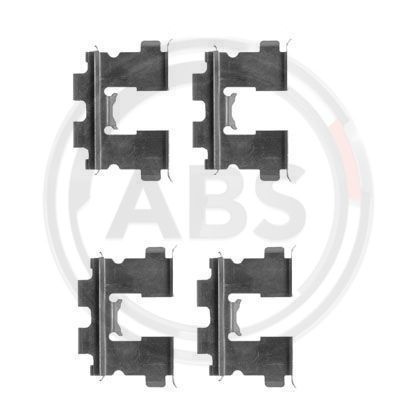 Set accesorii, placute frana punte fata (1163Q ABS) SUZUKI
