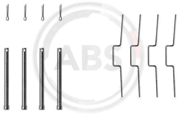 Set accesorii, placute frana punte fata (1176Q ABS) LAND ROVER