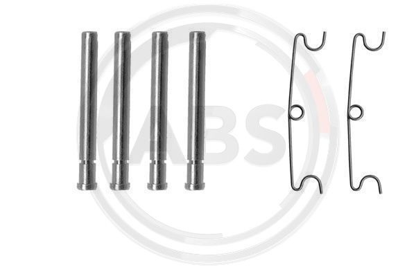 Set accesorii, placute frana punte fata (1190Q ABS) VW