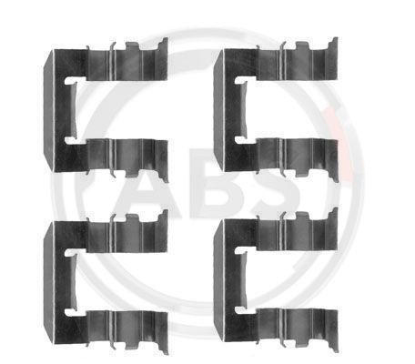 Set accesorii, placute frana punte fata (1212Q ABS) NISSAN