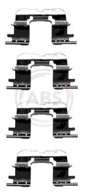Set accesorii, placute frana punte fata (1227Q ABS) TOYOTA
