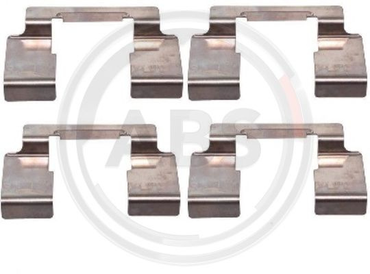 Set accesorii, placute frana punte fata (1235Q ABS) NISSAN
