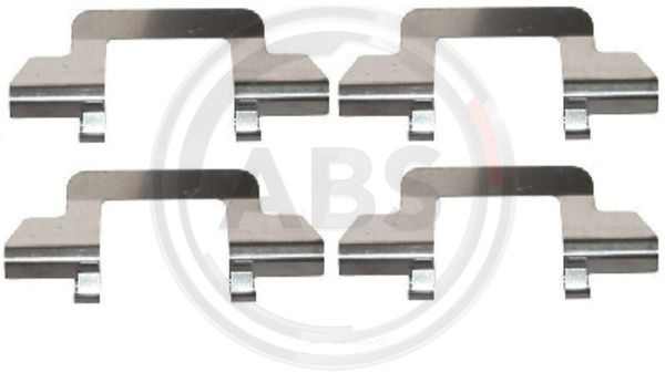Set accesorii, placute frana punte fata (1243Q ABS) Citroen