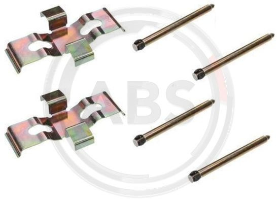 Set accesorii, placute frana punte fata (1248Q ABS) SEAT,VOLVO