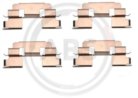 Set accesorii, placute frana punte fata (1249Q ABS) LAND ROVER