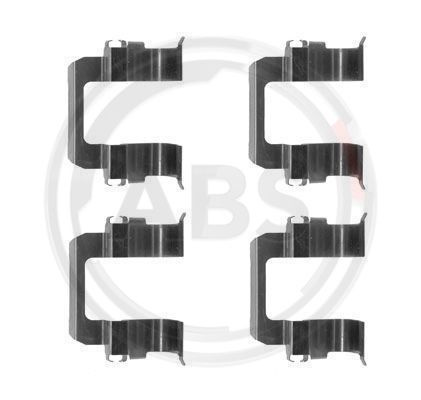 Set accesorii, placute frana punte fata (1252Q ABS) NISSAN