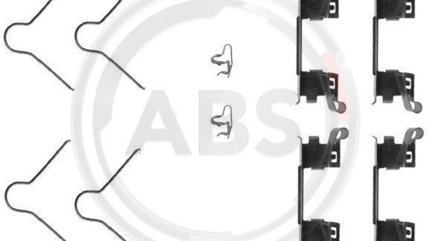 Set accesorii, placute frana punte fata (1254Q ABS) TOYOTA