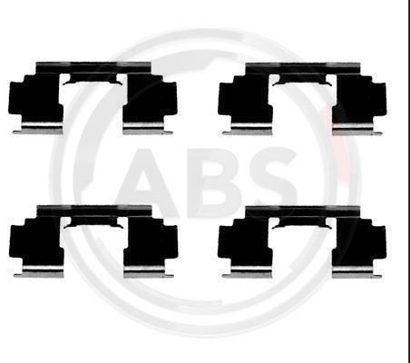 Set accesorii, placute frana punte fata (1276Q ABS) HONDA,MG,ROVER