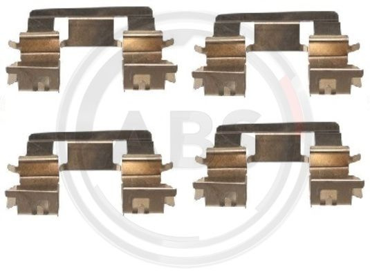Set accesorii, placute frana punte fata (1294Q ABS) TOYOTA