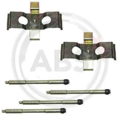 Set accesorii, placute frana punte fata (1296Q ABS) ALFA ROMEO,FORD,PEUGEOT