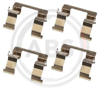 Set accesorii, placute frana punte fata (1605Q ABS) MAZDA