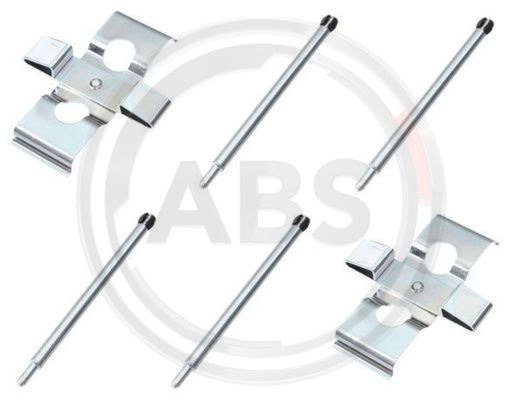 Set accesorii, placute frana punte fata (1611Q ABS) MERCEDES-BENZ