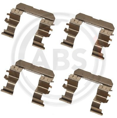 Set accesorii, placute frana punte fata (1612Q ABS) NISSAN