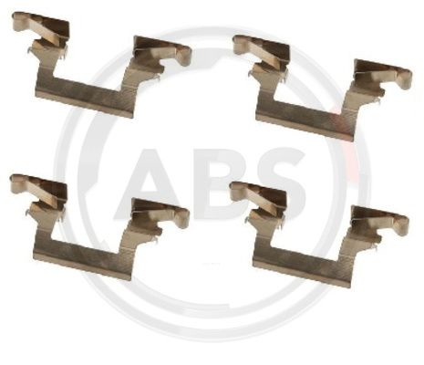 Set accesorii, placute frana punte fata (1614Q ABS) INFINITI,NISSAN