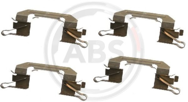 Set accesorii, placute frana punte fata (1626Q ABS) NISSAN