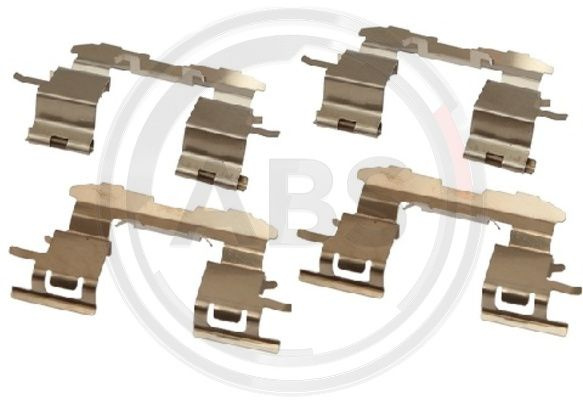 Set accesorii, placute frana punte fata (1631Q ABS) TOYOTA