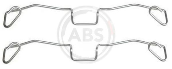 Set accesorii, placute frana punte fata (1633Q ABS) AUDI