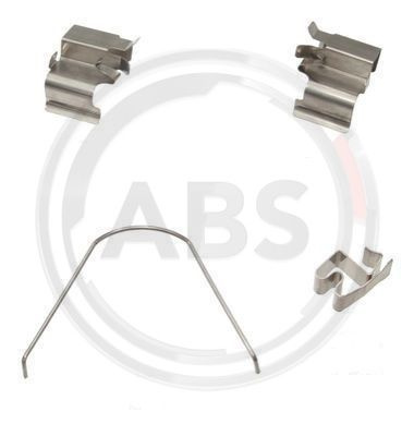 Set accesorii, placute frana punte fata (1651Q ABS) MAZDA,SUZUKI