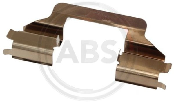 Set accesorii, placute frana punte fata (1656Q ABS) Citroen,PEUGEOT