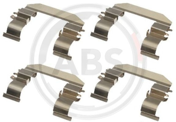 Set accesorii, placute frana punte fata (1664Q ABS) HYUNDAI,KIA