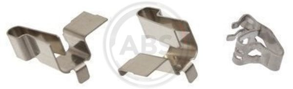 Set accesorii, placute frana punte fata (1671Q ABS) SUBARU,SUZUKI