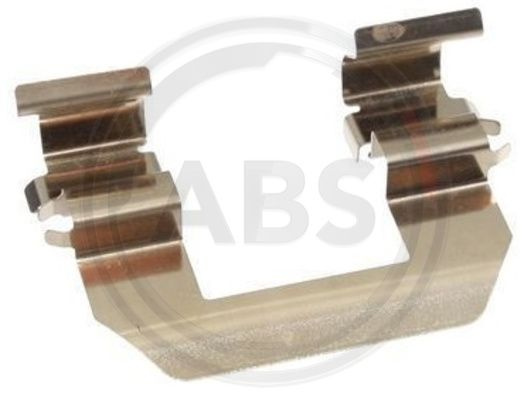 Set accesorii, placute frana punte fata (1693Q ABS) KIA