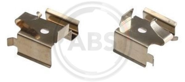 Set accesorii, placute frana punte fata (1697Q ABS) KIA