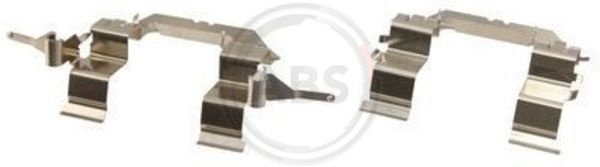 Set accesorii, placute frana punte fata (1722Q ABS) INFINITI,NISSAN,RENAULT