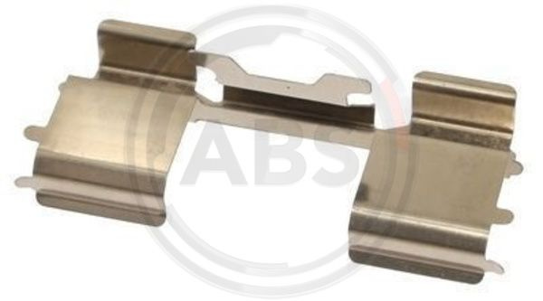 Set accesorii, placute frana punte fata (1726Q ABS) Citroen,FIAT,PEUGEOT