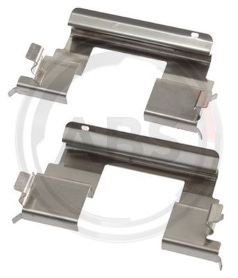 Set accesorii, placute frana punte fata (1783Q ABS) ISUZU