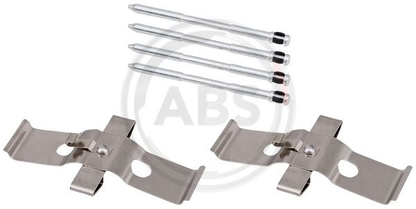 Set accesorii, placute frana punte fata (1796Q ABS) VW
