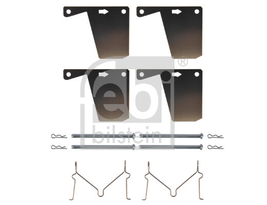 Set accesorii, placute frana punte fata (181981 FEBI BILSTEIN) FORD