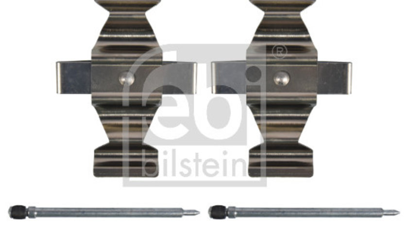 Set accesorii, placute frana punte fata (182012 FEBI BILSTEIN) MERCEDES-BENZ