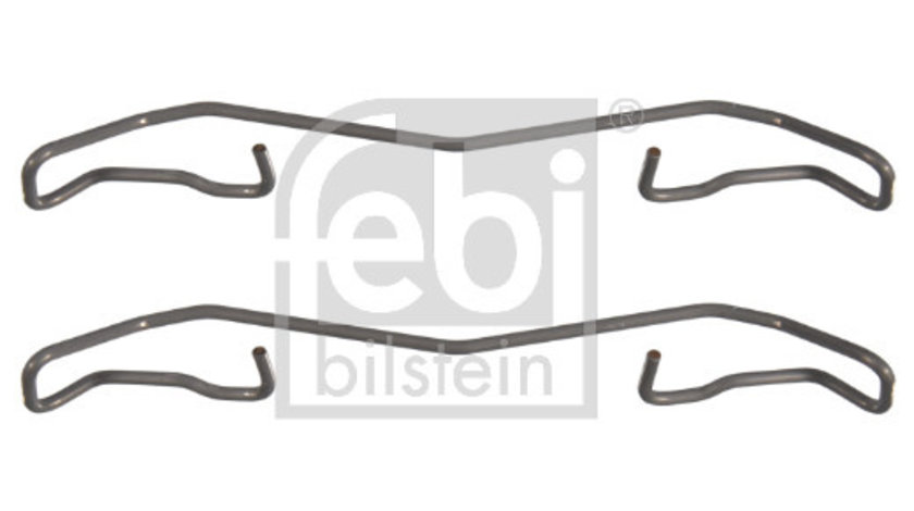 Set accesorii, placute frana punte fata (182369 FEBI BILSTEIN) FORD,RENAULT