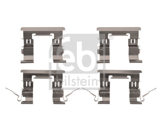 Set accesorii, placute frana punte fata (182542 FEBI BILSTEIN) NISSAN,OPEL