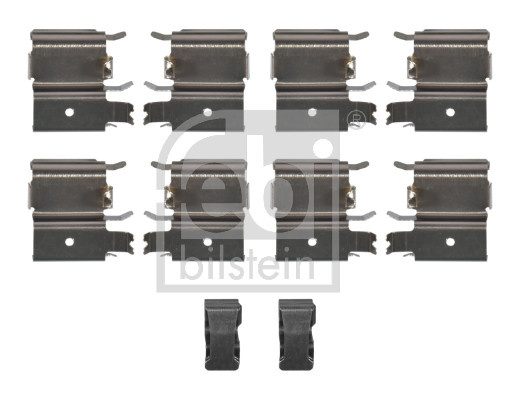Set accesorii, placute frana punte fata (182543 FEBI BILSTEIN) MAZDA,SUZUKI