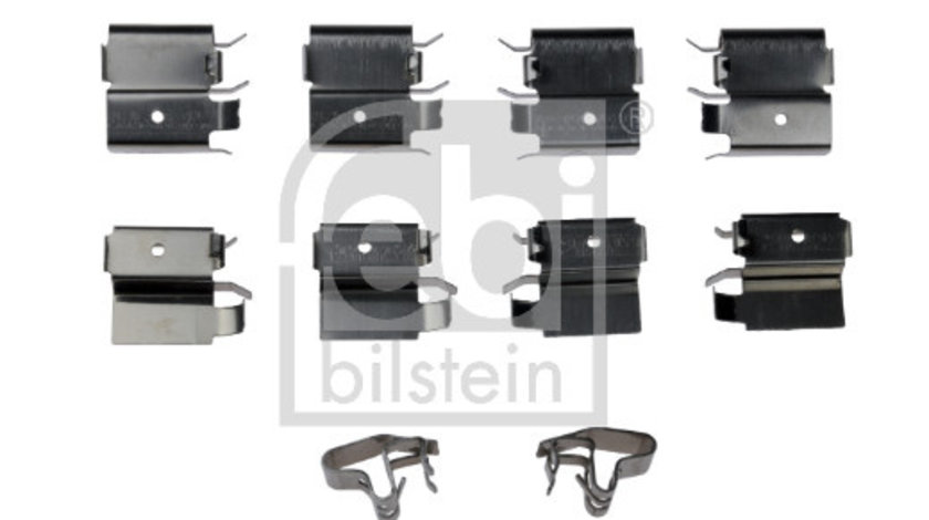 Set accesorii, placute frana punte fata (182719 FEBI BILSTEIN) MAZDA,MITSUBISHI,TOYOTA