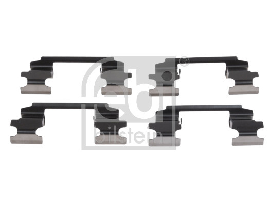 Set accesorii, placute frana punte fata (182753 FEBI BILSTEIN) NISSAN