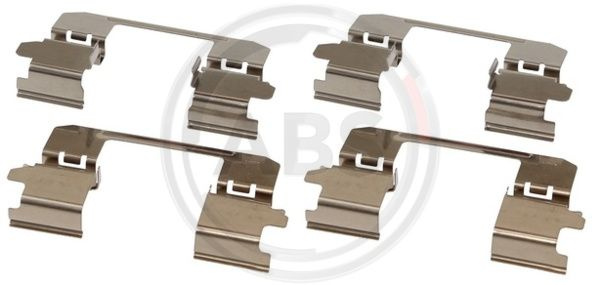 Set accesorii, placute frana punte fata (1834Q ABS) ISUZU