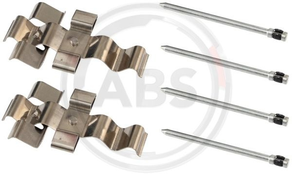 Set accesorii, placute frana punte fata (1852Q ABS) MINI