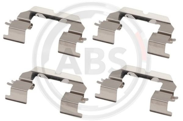 Set accesorii, placute frana punte fata (1859Q ABS) HYUNDAI,KIA