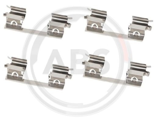 Set accesorii, placute frana punte fata (1873Q ABS) MERCEDES-BENZ