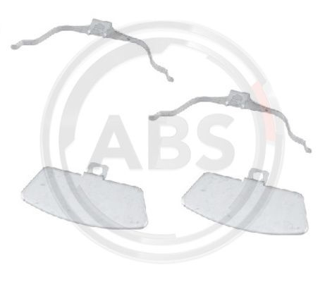 Set accesorii, placute frana punte fata (1880Q ABS) AUDI