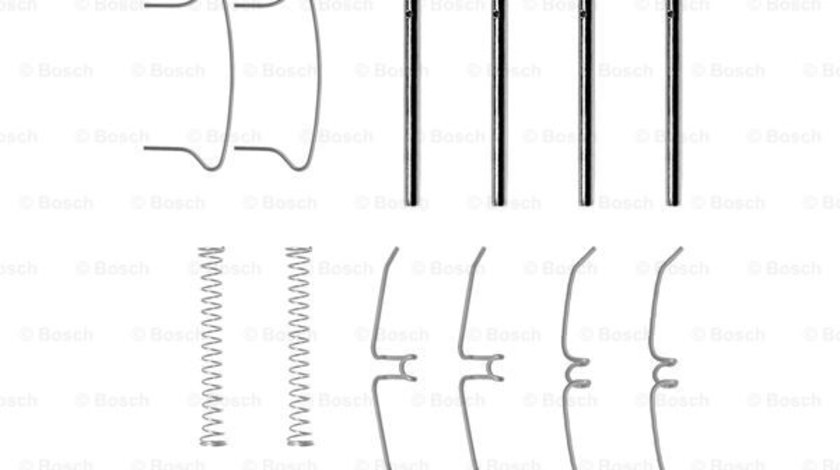 Set accesorii, placute frana punte fata (1987474018 BOSCH) HONDA,NISSAN