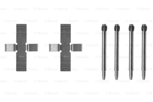 Set accesorii, placute frana punte fata (1987474041 BOSCH) AUDI,VW